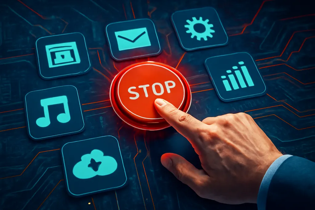how to stop startup applications
