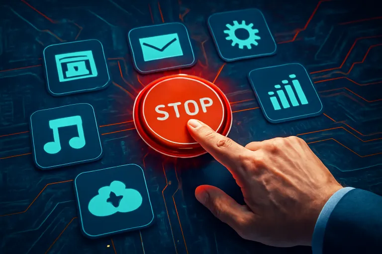 how to stop startup applications