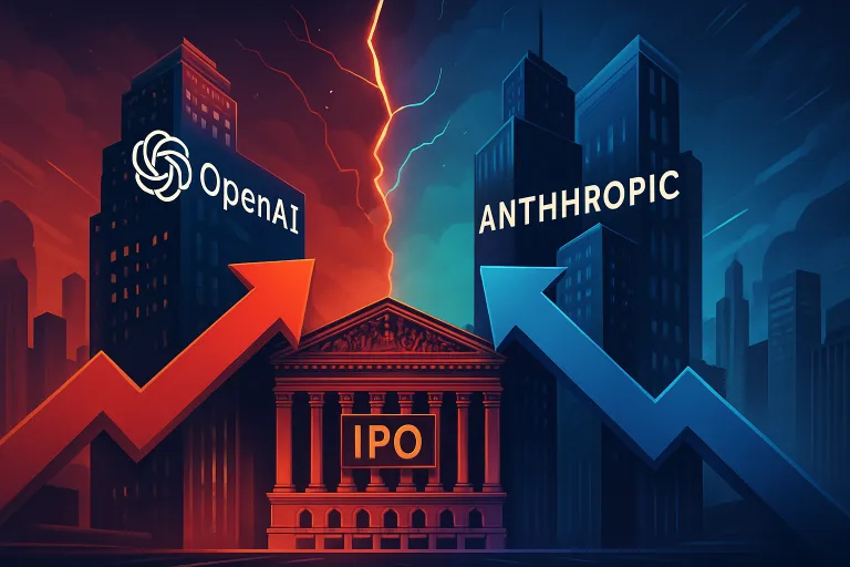 Las grandes tecnológicas se dividen en dos estrategias mientras se acercan las salidas a bolsa de OpenAI y Anthropic