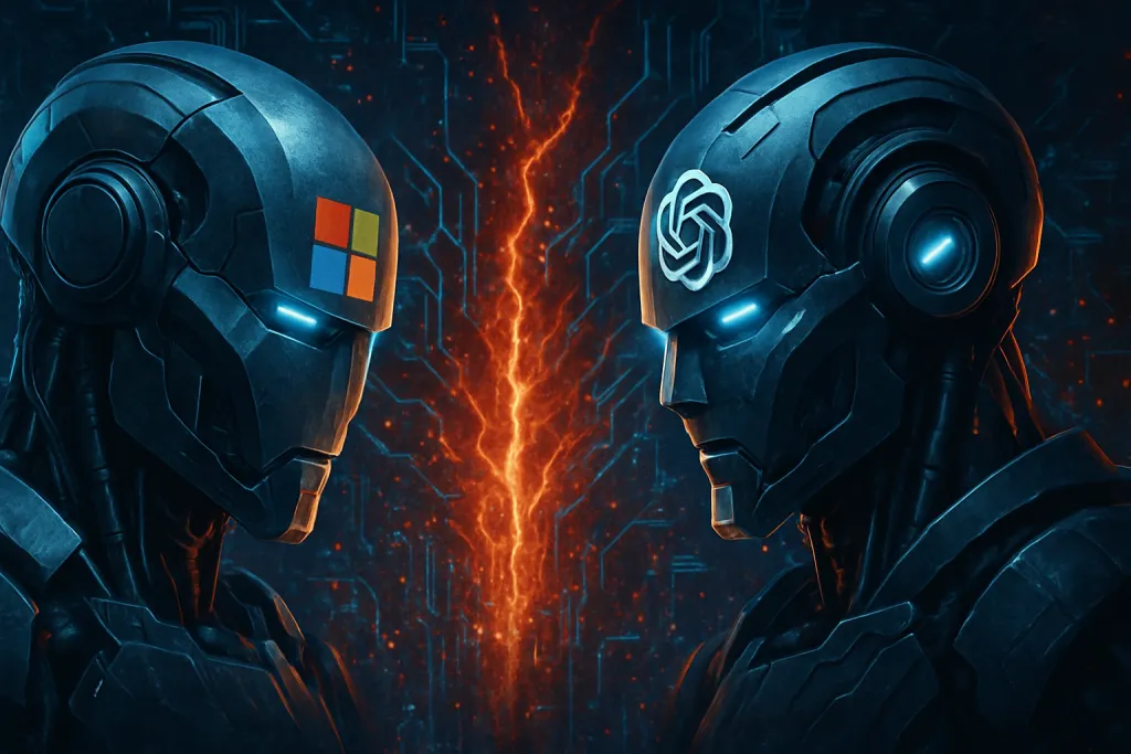 Microsoft y OpenAI pasan de aliados estratégicos a rivales directos en la guerra por la inteligencia artificial