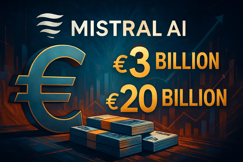 Mistral AI busca 3.000 millones de euros y apunta a una valoración de 20.000 millones