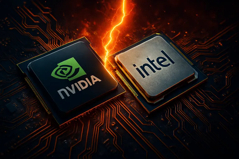 Nvidia apunta al mercado de CPU con una alianza estratégica que amenaza el dominio tradicional de Intel
