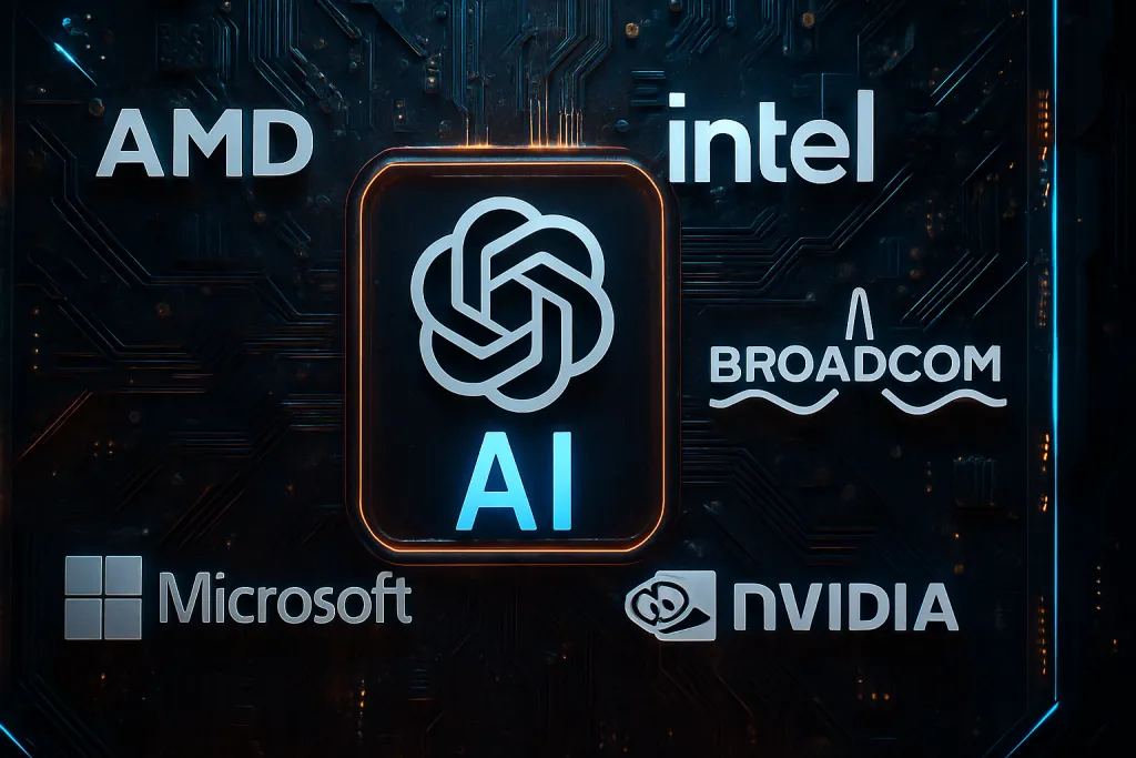 OpenAI suma a AMD, Intel, Broadcom, Microsoft y Nvidia en una alianza clave para infraestructura de IA