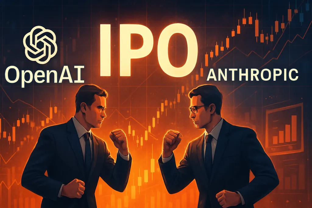 OpenAI y Anthropic llevan la batalla de la IA a los mercados con sus planes de IPO