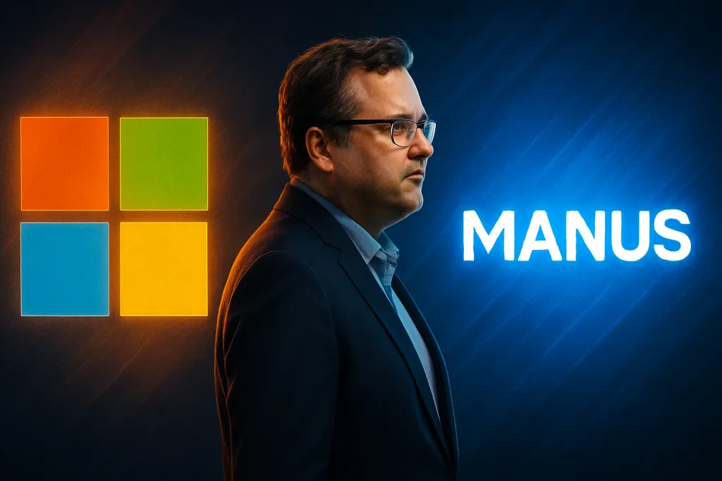 Reid Hoffman deja el consejo de Microsoft para centrarse en la startup Manus
