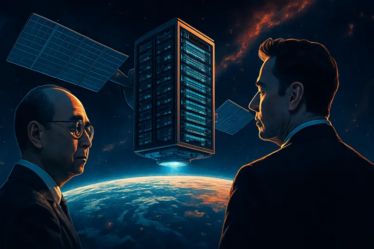 SoftBank cuestiona el multimillonario plan de Elon Musk para construir centros de datos en el espacio