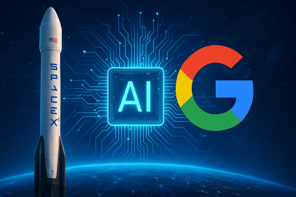SpaceX se convierte en proveedor clave de IA tras cerrar un acuerdo multimillonario con Google