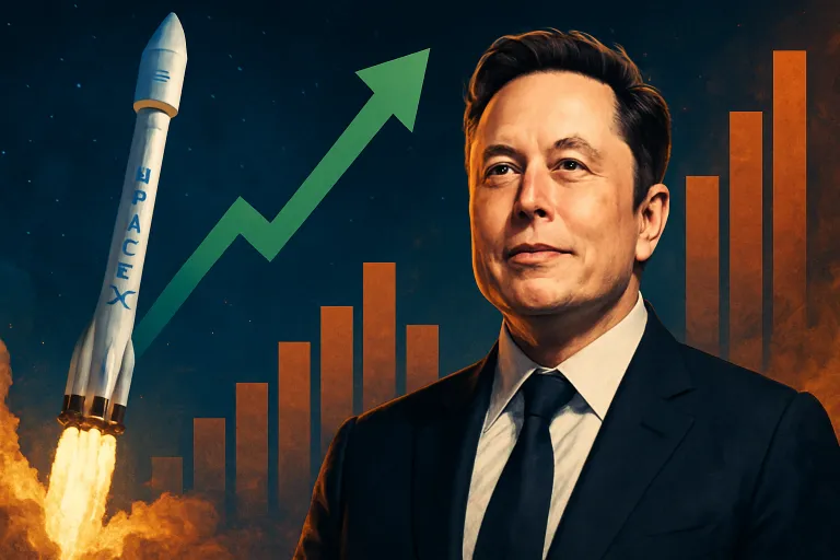 SpaceX se dispara un 19% en bolsa y convierte a Elon Musk en el primer billonario del mundo