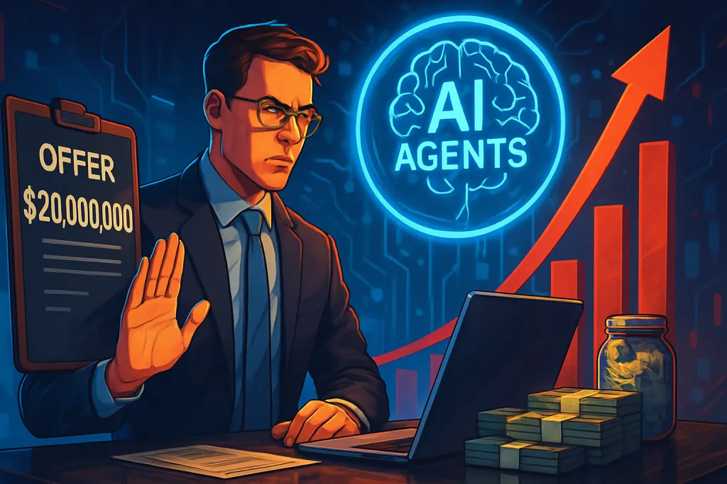 Una startup rechaza una oferta de compra de 20 millones y capta financiación para competir en agentes de IA