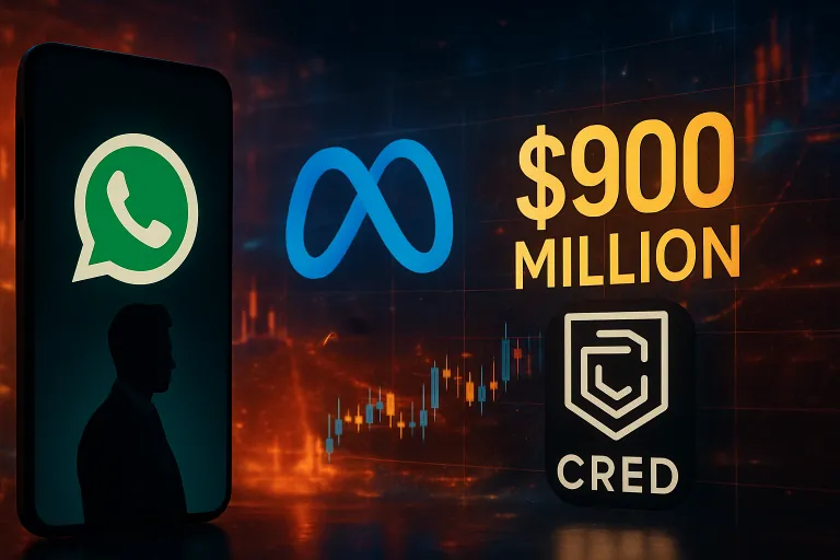 WhatsApp cambia de jefe mientras Meta invierte 900 millones en la startup india CRED