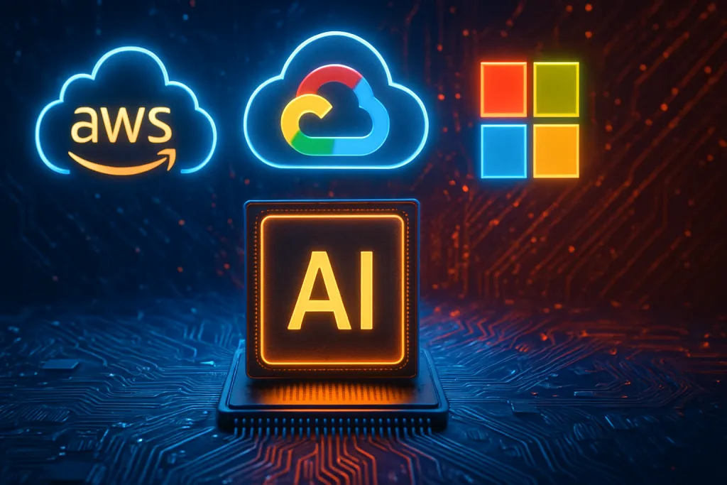 Amazon, Google y Microsoft endurecen la guerra del cloud con chips de IA cada vez más estratégicos