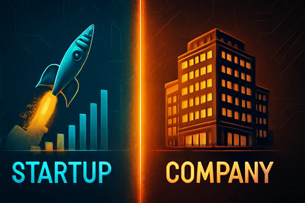 diferencia startup y empresa