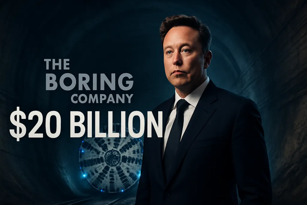 La empresa de Elon Musk detrás de los túneles de Las Vegas busca financiación con una valoración de 20.000 millones de dólares