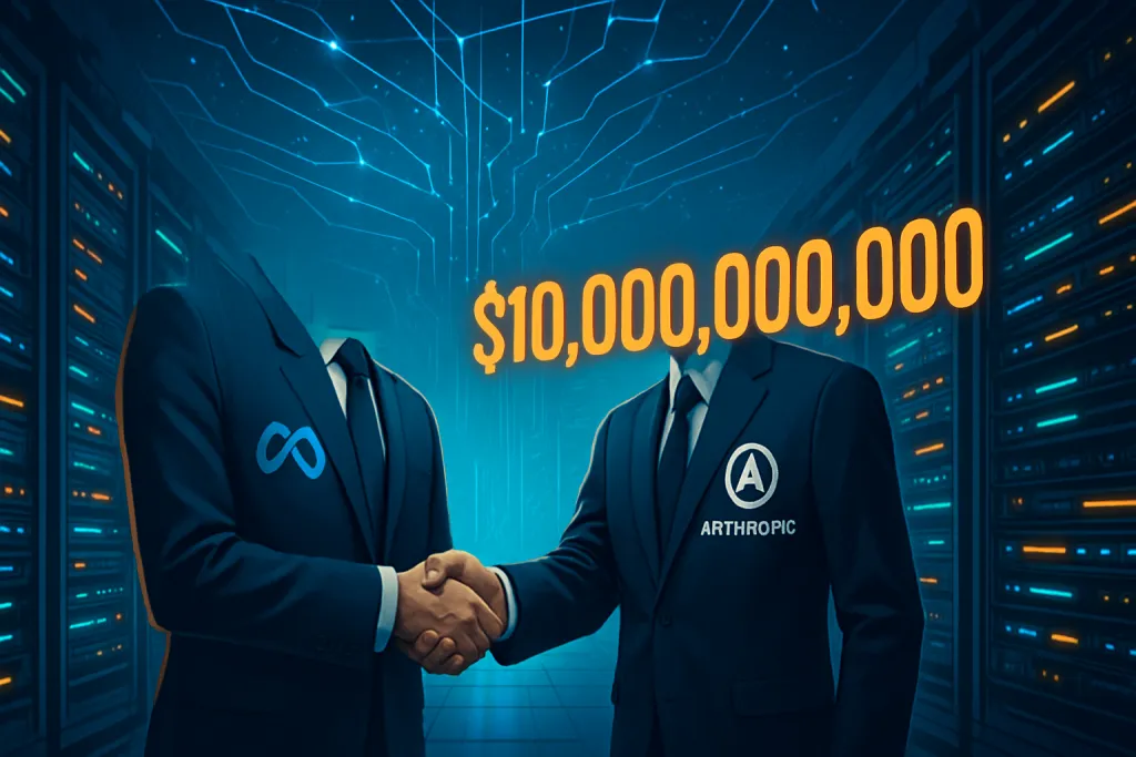 Meta negocia con Anthropic un megacontrato de computación valorado en 10.000 millones