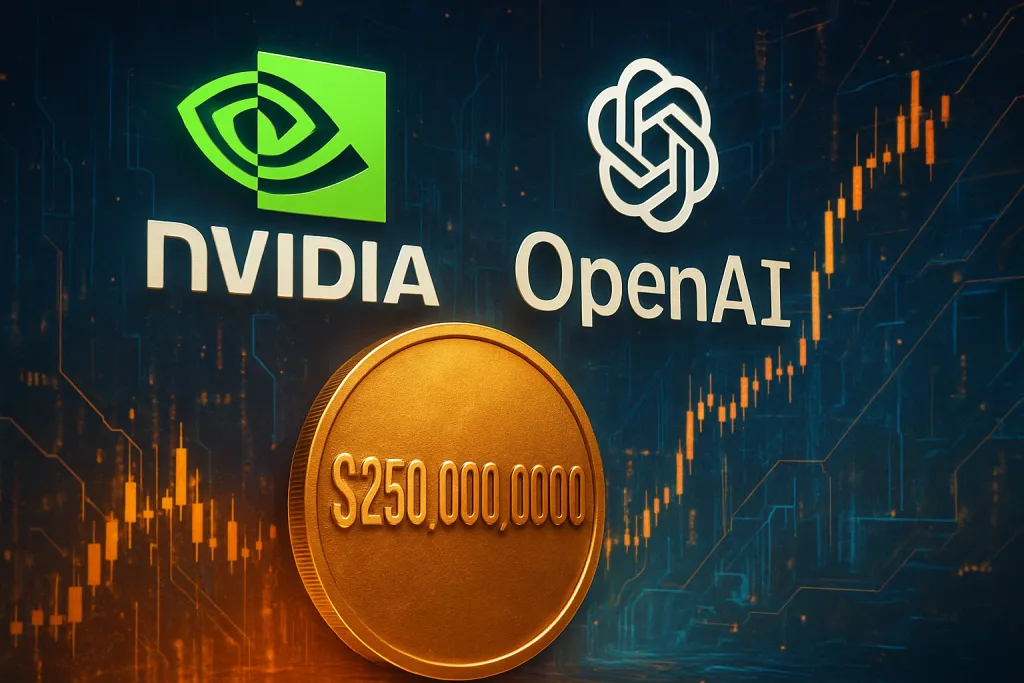 Nvidia estudia un respaldo financiero de 250.000 millones para OpenAI en una de las mayores apuestas de la historia de la IA