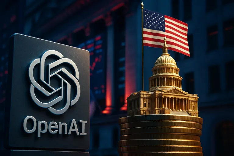 OpenAI tantea ceder una participación histórica al Gobierno estadounidense antes de su posible salida a bolsa