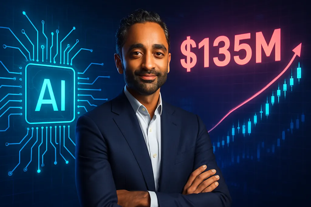 Una startup de programación con IA levanta 135 millones de dólares y ficha a Chamath Palihapitiya como CEO