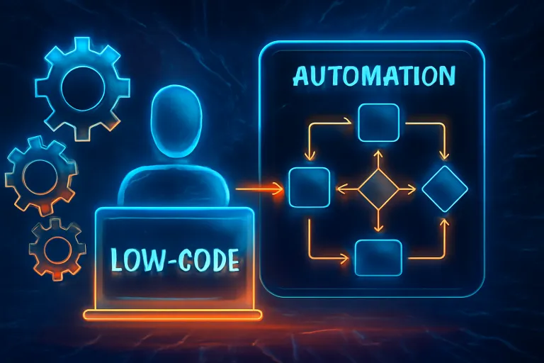 automatización low code