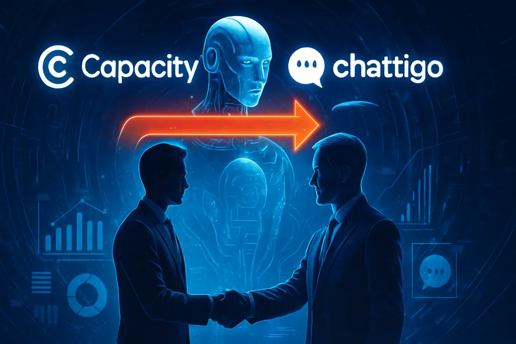 Capacity compra Chattigo para reforzar su negocio de atención al cliente con inteligencia artificial