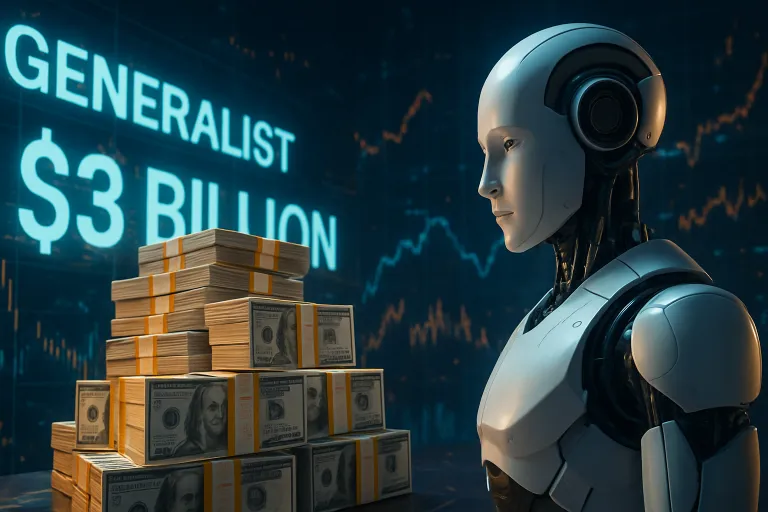 La startup de robótica Generalist alcanza una valoración de 3.000 millones de dólares