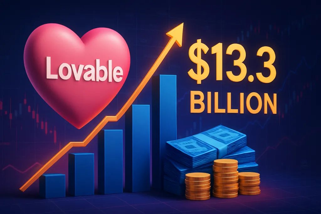 Lovable alcanza una valoración de 13.300 millones tras captar otros 400 millones de dólares