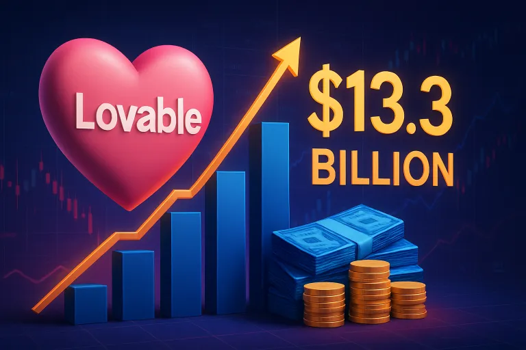 Lovable alcanza una valoración de 13.300 millones tras captar otros 400 millones de dólares