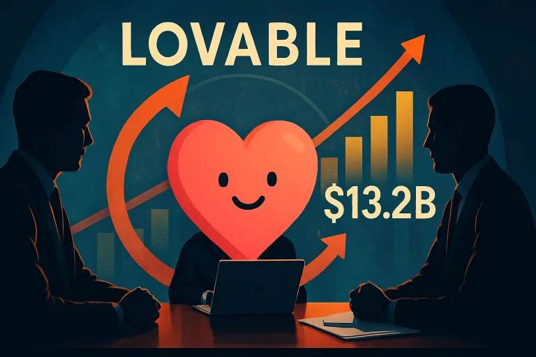Lovable negocia una nueva ronda que podría duplicar su valoración hasta los 13.200 millones