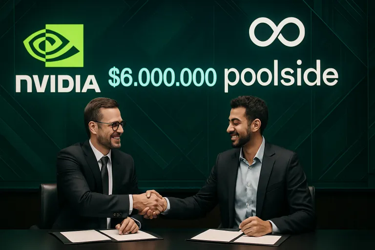 Nvidia firma un acuerdo de 6.000 millones con Poolside y ofrece empleo a más de cien trabajadores de la startup