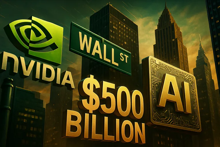 NVIDIA se alía con Wall Street para movilizar más de 500.000 millones de dólares destinados a infraestructura de IA