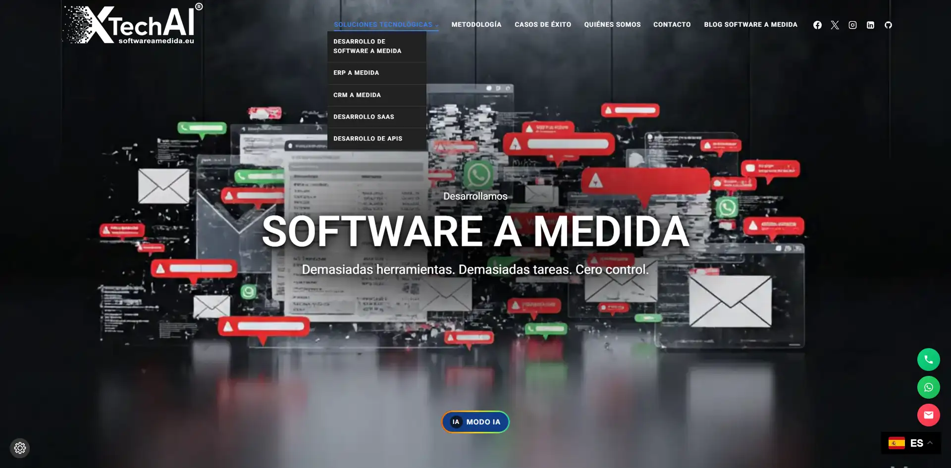 Software a Medida, vertical de desarrollo de XTechAI
