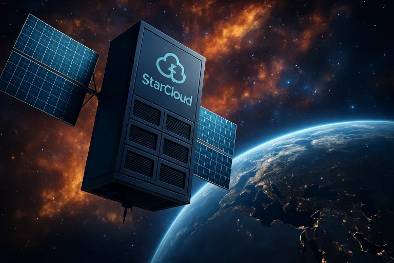 Starcloud capta 250 millones y alcanza una valoración de 2.300 millones para llevar centros de datos de IA al espacio