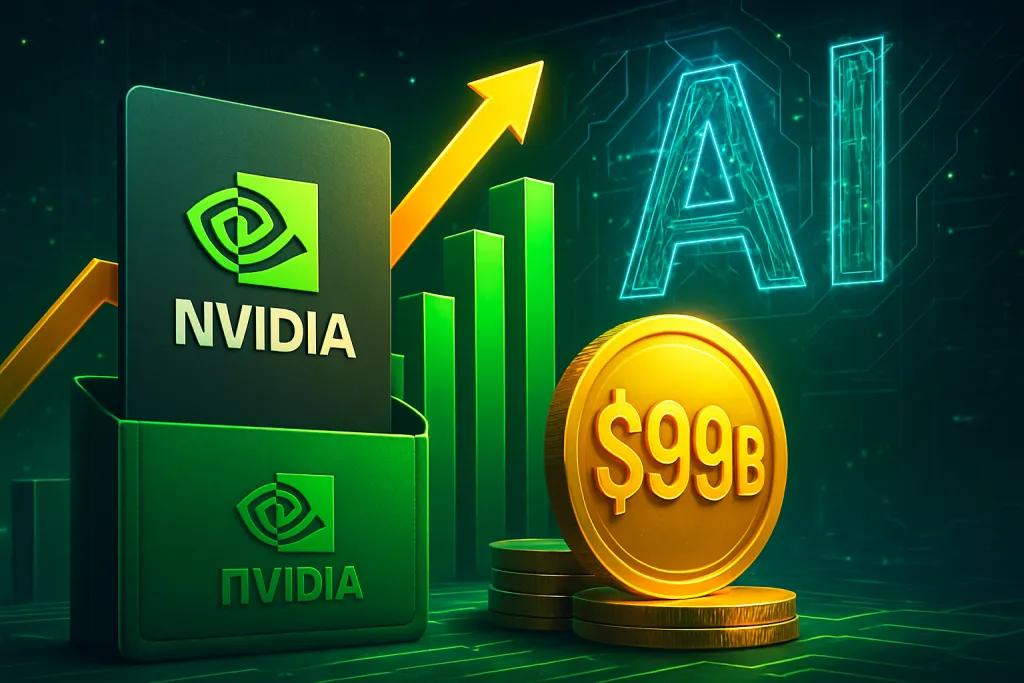 La cartera de inversiones de Nvidia se dispara hasta los 99.000 millones de dólares en plena fiebre de la IA