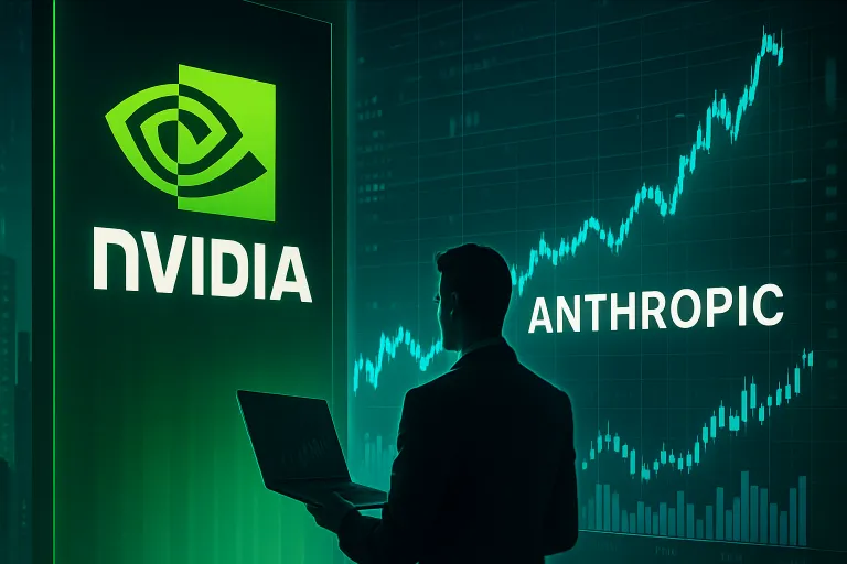 Nvidia estudia convertirse en inversor clave de Anthropic ante una posible OPV histórica