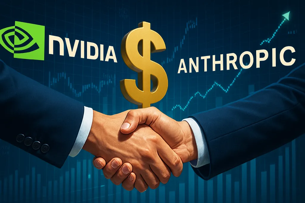 Nvidia negocia invertir hasta 10.000 millones de dólares en la histórica salida a Bolsa de Anthropic