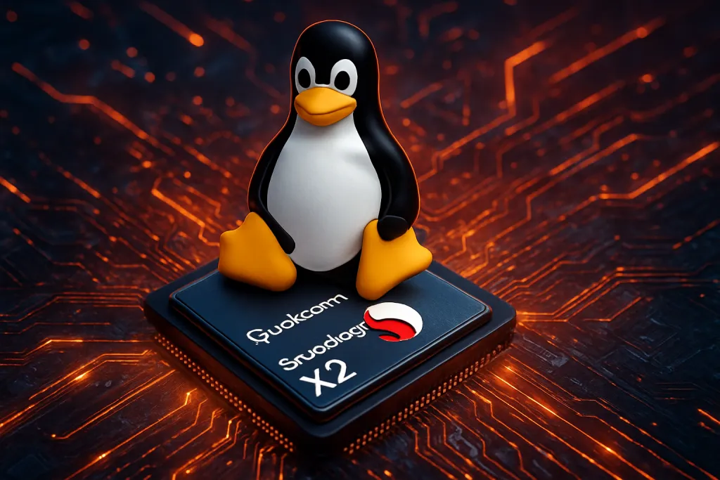 Qualcomm anuncia soporte de Linux para los chips Snapdragon X2