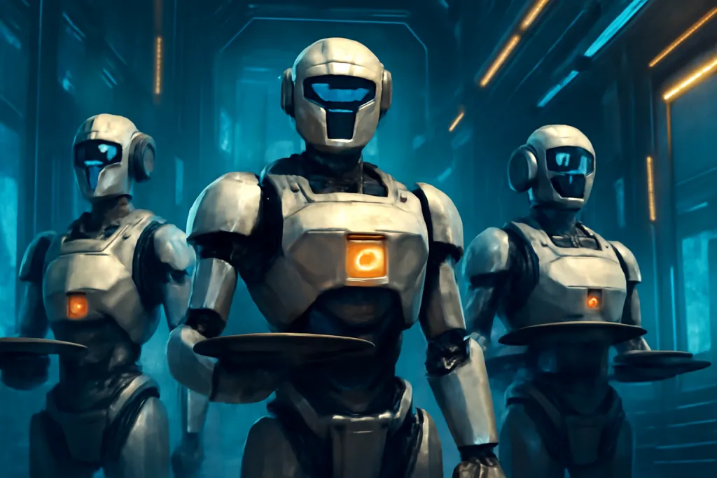 robots de servicio