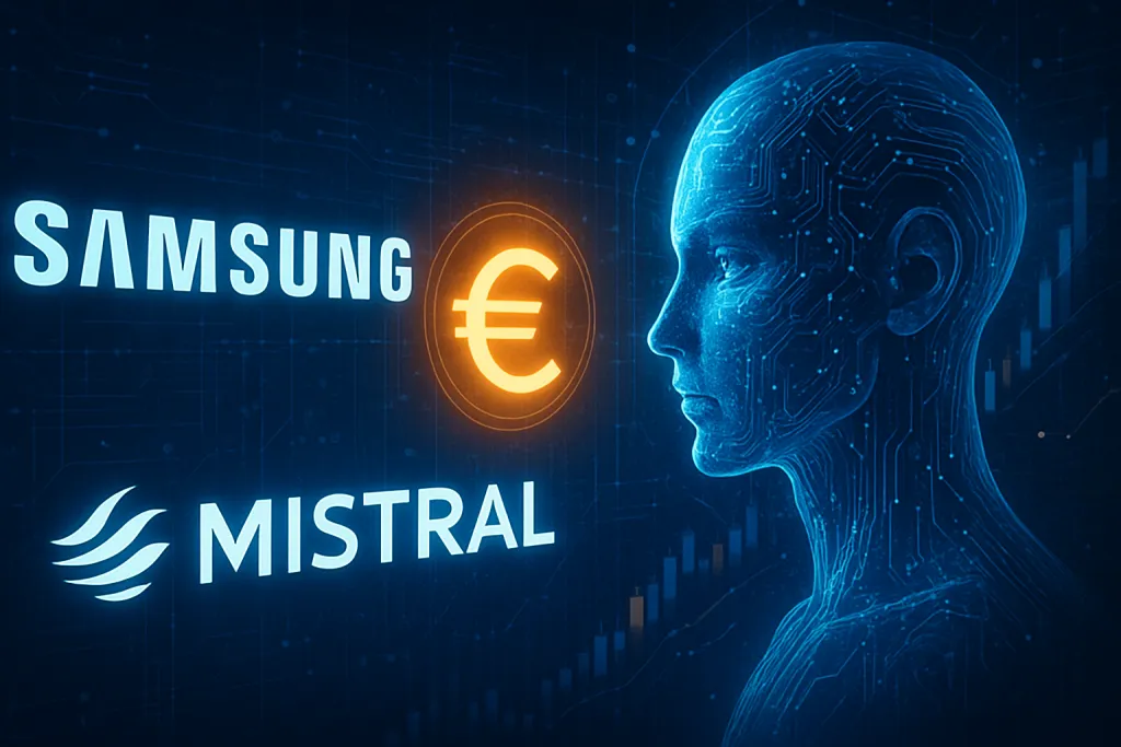 Samsung lidera una gigantesca inversión en Mistral para competir por el futuro de la inteligencia artificial europea