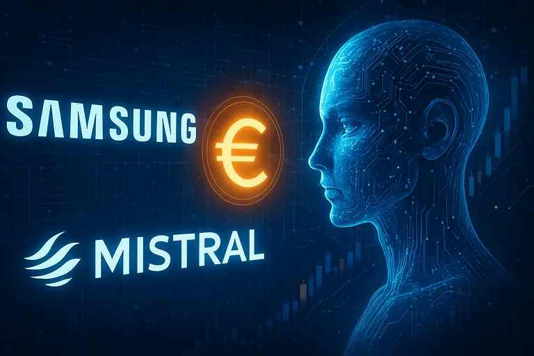 Samsung lidera una gigantesca inversión en Mistral para competir por el futuro de la inteligencia artificial europea