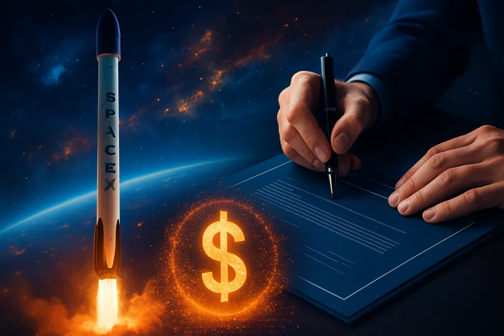 SpaceX firma un misterioso contrato de computación por más de 1.000 millones de dólares al mes