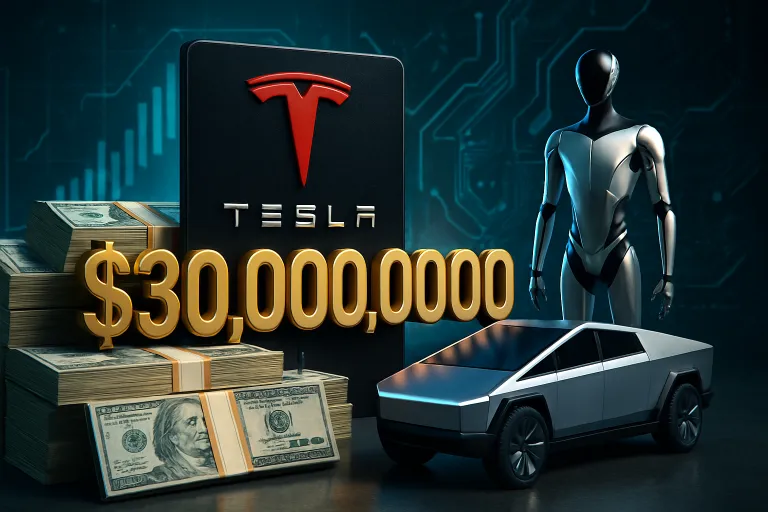 Tesla logra 30.000 millones de dólares en crédito para impulsar Cybercab y Optimus