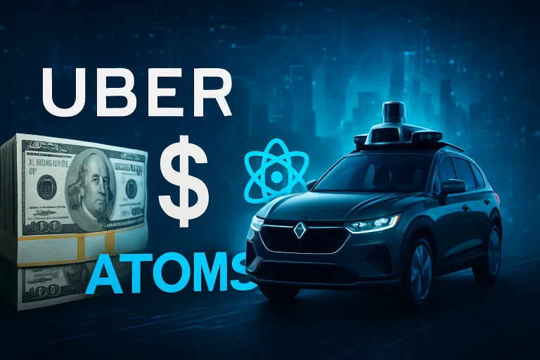 Uber invierte 100 millones de dólares en Atoms mientras la nueva empresa de Kalanick acelera su apuesta por la conducción autónoma