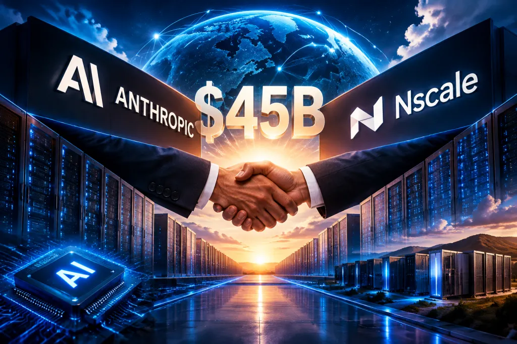Anthropic y Nscale negocian otro acuerdo de infraestructura de IA por 45.000 millones de dólares, según Bloomberg