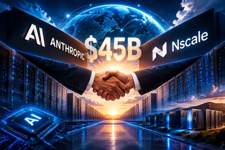 Anthropic y Nscale negocian otro acuerdo de infraestructura de IA por 45.000 millones de dólares, según Bloomberg