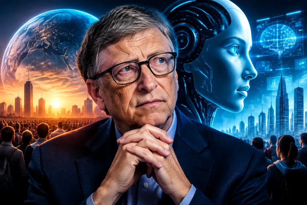 Bill Gates advierte sobre la transición a la IA: la sociedad no está preparada para lo que viene