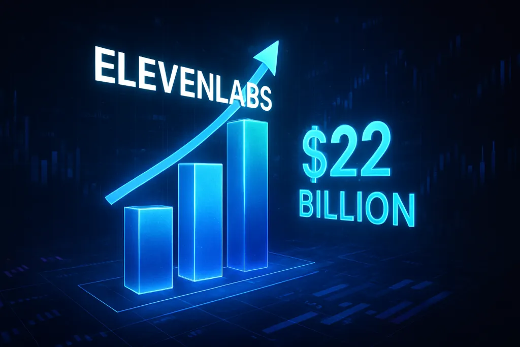 ElevenLabs duplica su valoración hasta los 22.000 millones de dólares