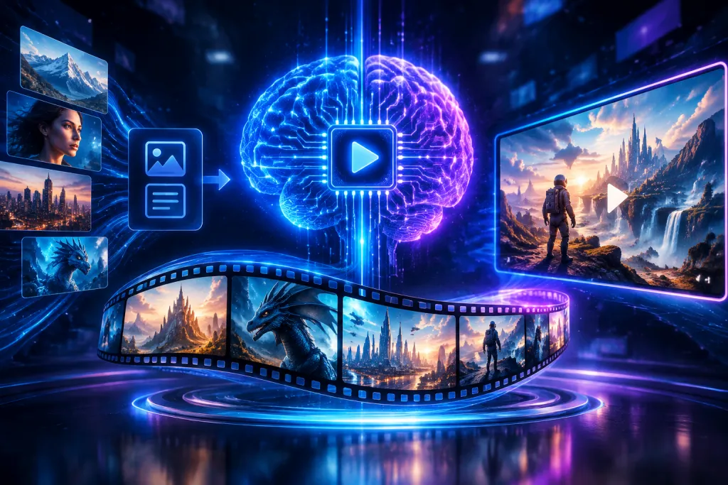 inteligencia artificial generativa de vídeo