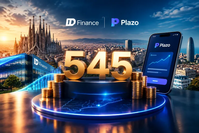 La fintech barcelonesa ID Finance consigue 545 millones de euros de financiación para impulsar Plazo