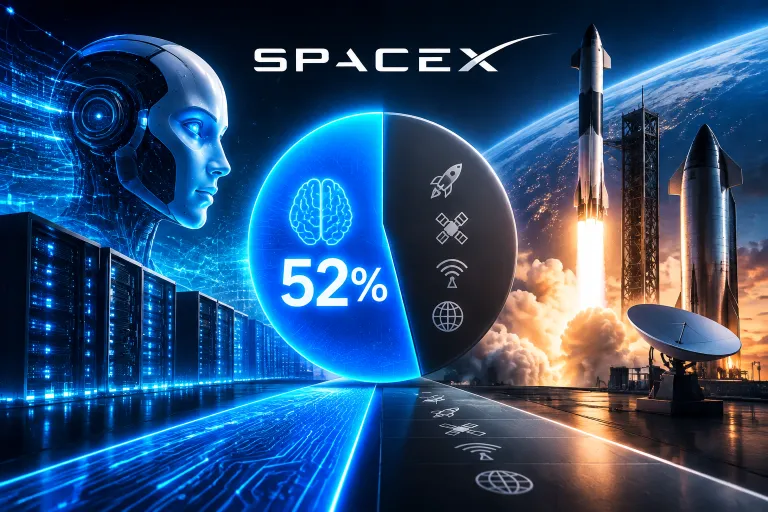 La IA ya aporta el 52% de los ingresos trimestrales de SpaceX y supera a sus otros negocios