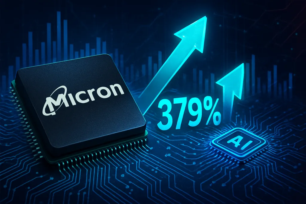 Micron dispara sus ingresos trimestrales un 379 % por la demanda de memoria para IA