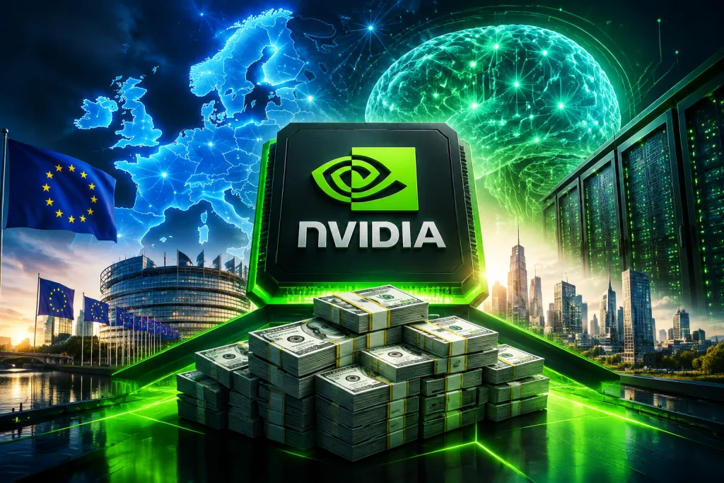 Nvidia anuncia un plan de inversión de 2.000 millones de dólares para impulsar la IA en Europa